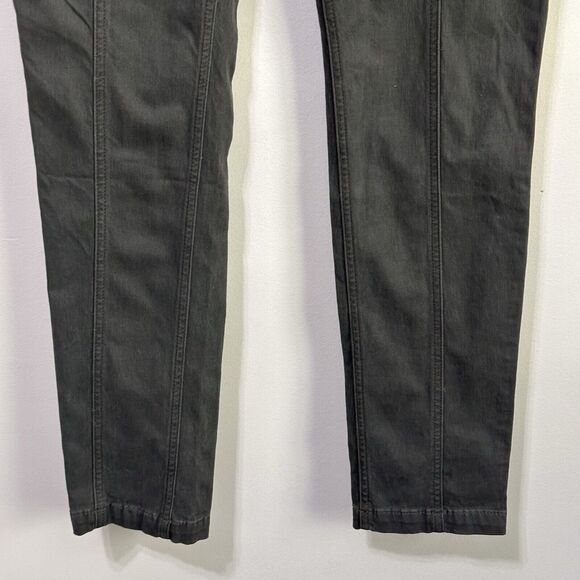 Express Womens Pants Legging High Rise 16 Long Tall Gray Lace‎ Up Side Zip NEW - Picture 2 of 9